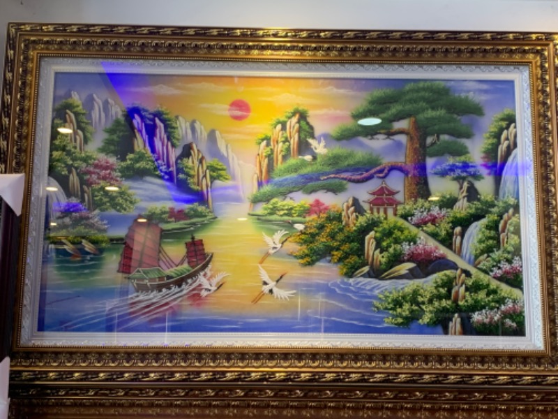 Tranh đá thuận buồm xuôi gió